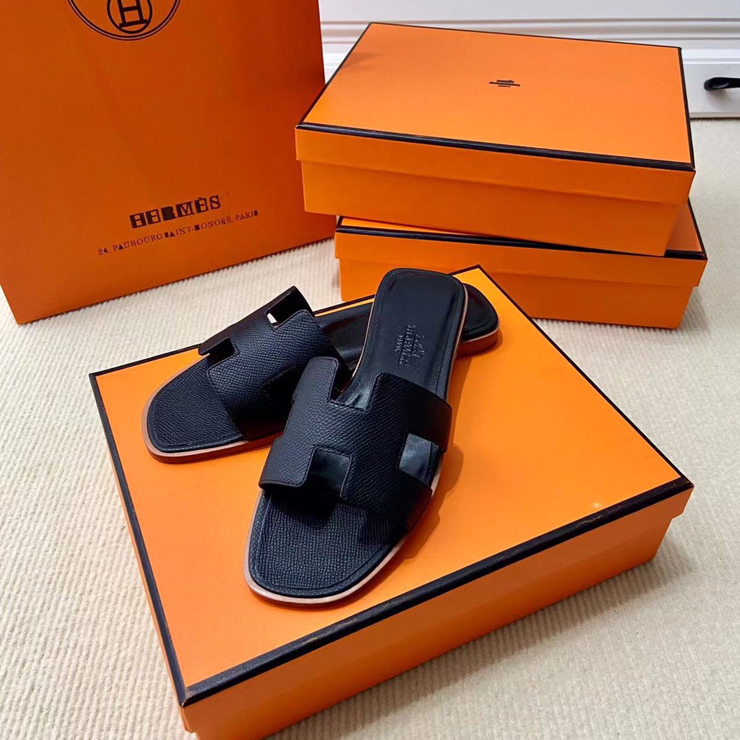 에르메스 올수공 오란 슬리퍼 샌들 앱송 47